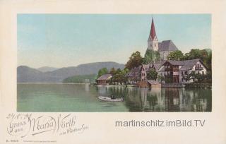 Maria Wörth - Kärnten - alte historische Fotos Ansichten Bilder Aufnahmen Ansichtskarten 