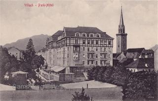 Parkhotel von der Ostseite - alte historische Fotos Ansichten Bilder Aufnahmen Ansichtskarten 