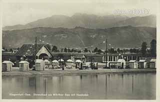 Strandbad Klagenfurt - alte historische Fotos Ansichten Bilder Aufnahmen Ansichtskarten 