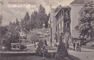 Warmbad Villach, Walterhof  - alte historische Fotos Ansichten Bilder Aufnahmen Ansichtskarten 