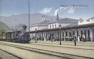 Staatsbahnhof - heute Westbahnhof - Oesterreich - alte historische Fotos Ansichten Bilder Aufnahmen Ansichtskarten 