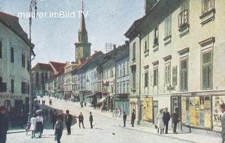 Hauptplatz Villach - Europa - alte historische Fotos Ansichten Bilder Aufnahmen Ansichtskarten 