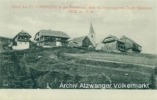 St. Lorenzen in der Reichenau - Oesterreich - alte historische Fotos Ansichten Bilder Aufnahmen Ansichtskarten 