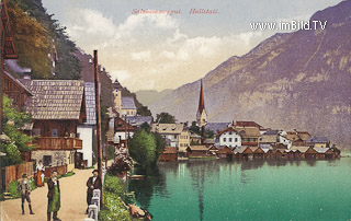 Hallstatt - Europa - alte historische Fotos Ansichten Bilder Aufnahmen Ansichtskarten 