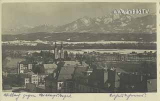 Villach - Blick auf Peraukirche - Oesterreich - alte historische Fotos Ansichten Bilder Aufnahmen Ansichtskarten 