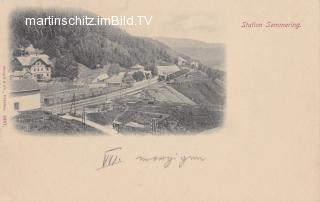 Station Semmering - Neunkirchen - alte historische Fotos Ansichten Bilder Aufnahmen Ansichtskarten 