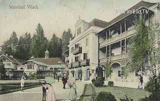 Warmbad - Villach-Warmbad-Judendorf - alte historische Fotos Ansichten Bilder Aufnahmen Ansichtskarten 