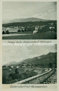 Gödersdorf Ortsansichten - alte historische Fotos Ansichten Bilder Aufnahmen Ansichtskarten 