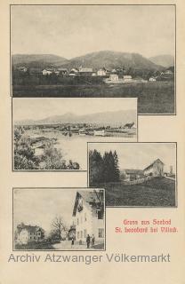 St. Leonhard bei Villach - Kärnten - alte historische Fotos Ansichten Bilder Aufnahmen Ansichtskarten 