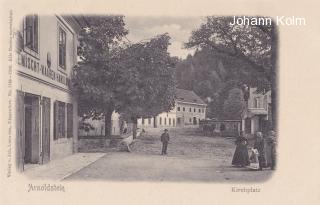 Arnoldstein, Kirchenplatz - Oesterreich - alte historische Fotos Ansichten Bilder Aufnahmen Ansichtskarten 