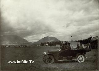 Villach - Flugplatz - Oesterreich - alte historische Fotos Ansichten Bilder Aufnahmen Ansichtskarten 