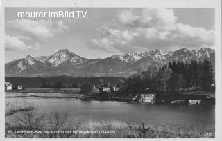 St. Leonhardsee - Villach - alte historische Fotos Ansichten Bilder Aufnahmen Ansichtskarten 