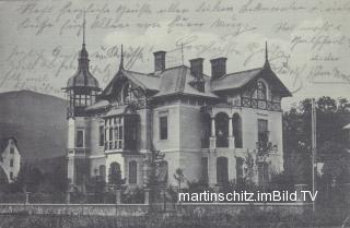 Spittal a.d.D., Villa Goldeck - Spittal an der Drau - alte historische Fotos Ansichten Bilder Aufnahmen Ansichtskarten 