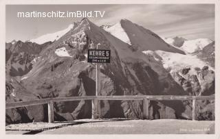 Großglockner Hochalpenstraße, Kehre 5 Edelweiskrat - Heiligenblut - alte historische Fotos Ansichten Bilder Aufnahmen Ansichtskarten 