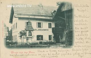 Kreuzwirt - Villach - alte historische Fotos Ansichten Bilder Aufnahmen Ansichtskarten 