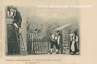 Kärntner Volksschauspiele in Villach - alte historische Fotos Ansichten Bilder Aufnahmen Ansichtskarten 