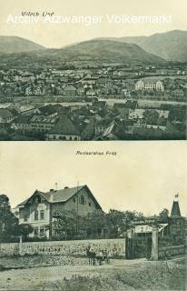 Villach, Restauration Fritz (Praetoria) - alte historische Fotos Ansichten Bilder Aufnahmen Ansichtskarten 