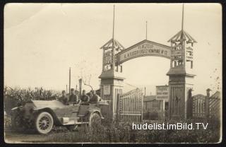 Klagenfurt, Flughafen - FLEK 12 - Klagenfurt am Wörthersee - alte historische Fotos Ansichten Bilder Aufnahmen Ansichtskarten 