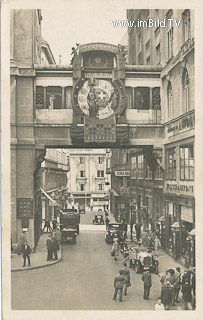 Anker Kunstuhr - Wien - alte historische Fotos Ansichten Bilder Aufnahmen Ansichtskarten 