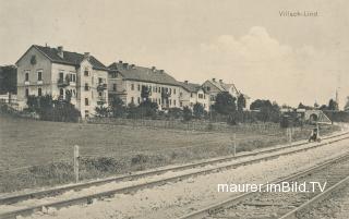 Villach Lind - Feldnerstrasse - Oesterreich - alte historische Fotos Ansichten Bilder Aufnahmen Ansichtskarten 