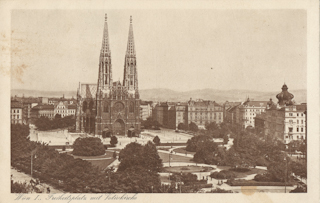 Votivkirche - Wien,Alsergrund - alte historische Fotos Ansichten Bilder Aufnahmen Ansichtskarten 