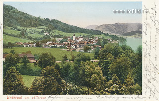 Unterach am Attersee - Unterach am Attersee - alte historische Fotos Ansichten Bilder Aufnahmen Ansichtskarten 