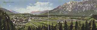 Panoramaaufnahme Arnoldstein - Villach Land - alte historische Fotos Ansichten Bilder Aufnahmen Ansichtskarten 