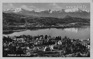 Pörtschach am Wörther See - alte historische Fotos Ansichten Bilder Aufnahmen Ansichtskarten 