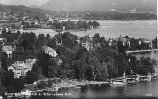 Pörtschach am Wörther See - alte historische Fotos Ansichten Bilder Aufnahmen Ansichtskarten 