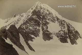 Glockner vom Ködnitzgletscher - alte historische Fotos Ansichten Bilder Aufnahmen Ansichtskarten 