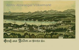 Velden am Wörthersee - alte historische Fotos Ansichten Bilder Aufnahmen Ansichtskarten 