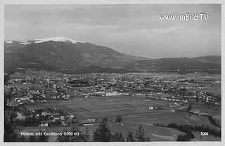 Villach mit Gerlitzen - Villach-Völkendorf - alte historische Fotos Ansichten Bilder Aufnahmen Ansichtskarten 