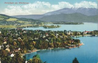 Pörtschach am Wörther See - alte historische Fotos Ansichten Bilder Aufnahmen Ansichtskarten 