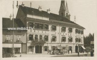 Hotel Fischer - heute Brauhof - Kärnten - alte historische Fotos Ansichten Bilder Aufnahmen Ansichtskarten 