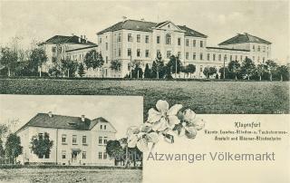 Klagenfurt, Männer -  Blindenheim - alte historische Fotos Ansichten Bilder Aufnahmen Ansichtskarten 