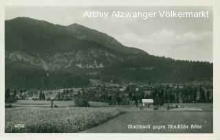 Matschiedl gegen Windische Höhe - Kärnten - alte historische Fotos Ansichten Bilder Aufnahmen Ansichtskarten 