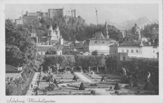 Mirabellgarten - alte historische Fotos Ansichten Bilder Aufnahmen Ansichtskarten 