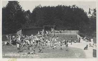 Badeanstalt Just in Ferlach - Europa - alte historische Fotos Ansichten Bilder Aufnahmen Ansichtskarten 