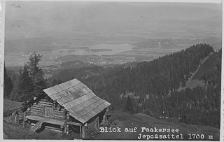 Jepcasattel - Blick auf Faakersee  - Kopein - alte historische Fotos Ansichten Bilder Aufnahmen Ansichtskarten 