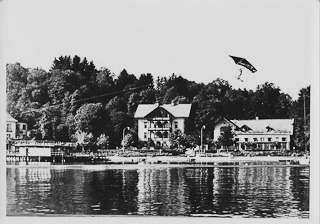 Velden  - Strandbad Leopold - alte historische Fotos Ansichten Bilder Aufnahmen Ansichtskarten 