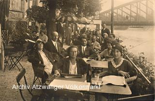 Villach, Cafe Lendler - Europa - alte historische Fotos Ansichten Bilder Aufnahmen Ansichtskarten 