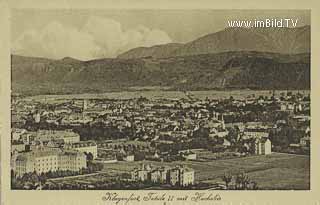 Blick vom Kreuzbergl - Klagenfurt(Stadt) - alte historische Fotos Ansichten Bilder Aufnahmen Ansichtskarten 