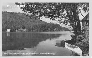 Loretto - Blick auf Maiernigg - alte historische Fotos Ansichten Bilder Aufnahmen Ansichtskarten 