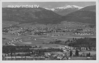 Blickrichtung Villach - Tschinowitsch - alte historische Fotos Ansichten Bilder Aufnahmen Ansichtskarten 