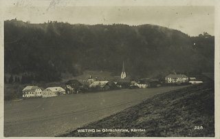 Wieting - Sankt Veit an der Glan - alte historische Fotos Ansichten Bilder Aufnahmen Ansichtskarten 