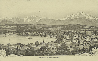 Velden - Oesterreich - alte historische Fotos Ansichten Bilder Aufnahmen Ansichtskarten 