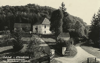 Schloss Steinbichl - Kärnten - alte historische Fotos Ansichten Bilder Aufnahmen Ansichtskarten 