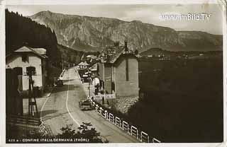 Grenzübergang Thörl Maglern - Friaul Julisch Venetien - alte historische Fotos Ansichten Bilder Aufnahmen Ansichtskarten 