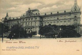 Wien, Justizpalast  - Wien,Innere Stadt - alte historische Fotos Ansichten Bilder Aufnahmen Ansichtskarten 