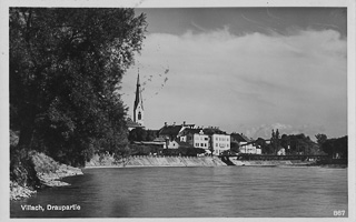 Villach-Innere Stadt - alte historische Fotos Ansichten Bilder Aufnahmen Ansichtskarten 